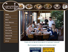 Tablet Screenshot of cowesettinn.net